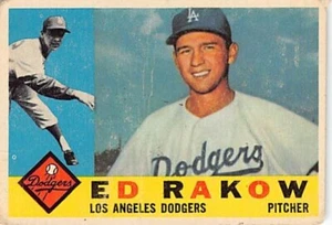 1960 Topps #551 Ed Rakow RC Low Grade p40812 - Picture 1 of 2