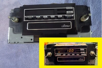 SUPERB REFURBISHED Genuine GM Delco 2700 Series Digital ETR AM FM Stereo Radio - Image 1 of 4