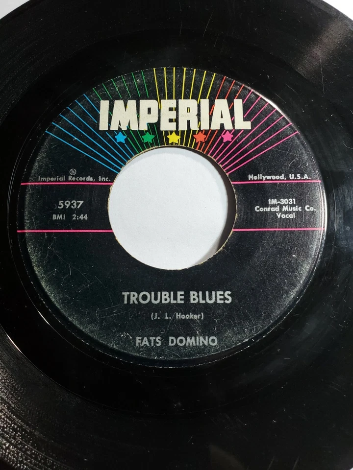 Fats Domino-Trouble Blues -You Always Hurt The One You Love-  1963 VG F108 - Image 1 of 1