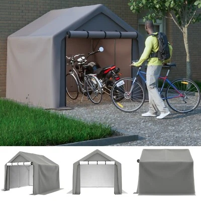 Foliengerätehaus Gerätehaus Garten Foliengarage Mobil Unterstand Folienzelt PE - Bild 1 von 4