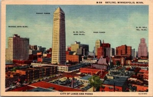 Postal Skyline de Minneapolis MN - Imagen 1 de 2