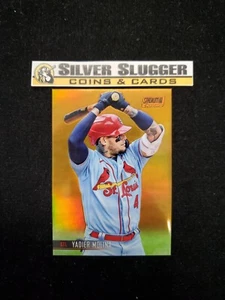 2021 Yadier Molina Stadium Club rifrattore arancione cromato /25 St. Louis Cardinals - Foto 1 di 2