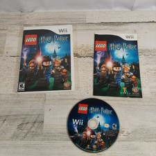 LEGO Harry Potter Years 1-4 (Nintendo Wii, 2010) Complete with Manual