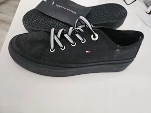 Tommy Hilfiger Damen Frühling/Sommer Schuhe Gr.41 Schwarz Neu - Bild 1 von 6