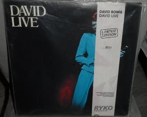 David Bowie David Live Limited Edition NUMBERED 2293 LP Ryko Clear Coke Green - Picture 1 of 4