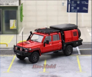 1:64 Toyota Land Cruiser LC79 Model Car Alloy Diecast Gifts Boys Toys Collection - Picture 1 of 34