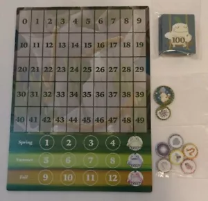 NUOVO gioco Kodama pezzi di ricambio score track card e tutti i gettoni - Foto 1 di 5