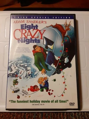 Adam Sandler's Eight Crazy Nights 2 Disc Special Edition DVD 2003 musical oop - Image 1 of 3