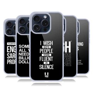HEAD CASE DESIGNS SASSY QUOTES SOFT GEL CASE FOR APPLE iPHONE PHONES - Picture 1 of 13