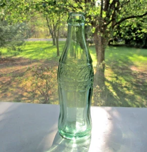 Vintage Coca Cola 6 1/2 fl. oz. Green Glass Bottle from Wilmington De - Picture 1 of 7