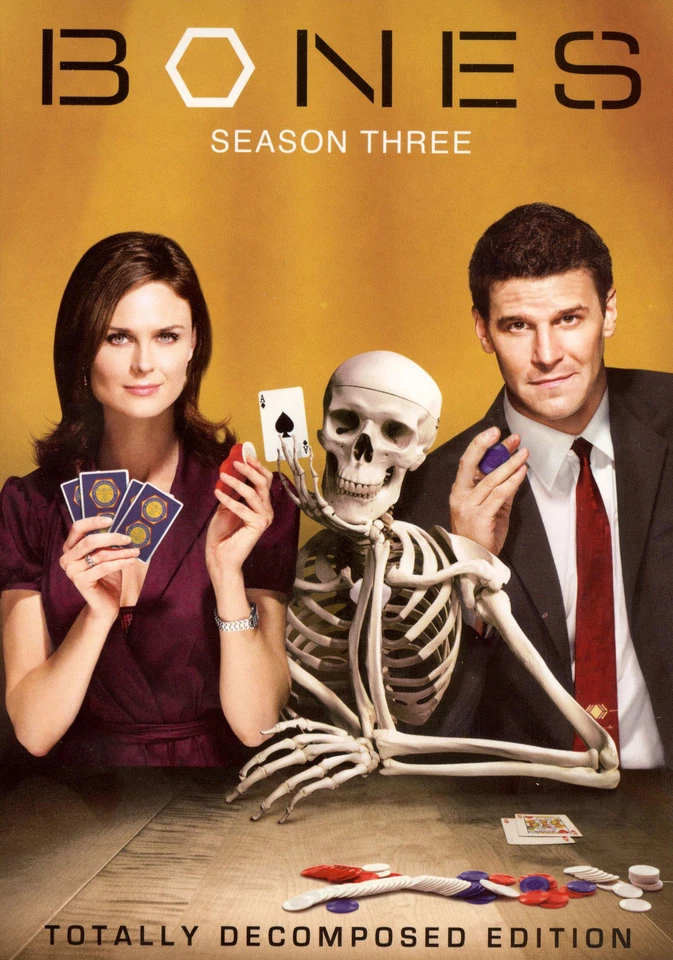 Bones: Season 3 [DVD] [Region 1] [US Imp DVD Incredible Value and Free Shipping! - Image 1 of 1