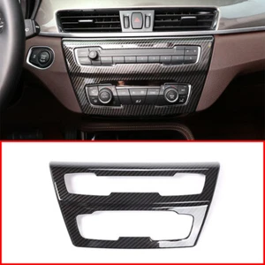 Carbon Optik Mittelkonsole Klimaanlage Rahmen Passend Für BMW X1 f48 2016-2018 - Bild 1 von 15