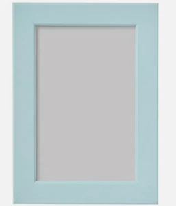 4x6 Light Blue Picture Frame IKEA FISKBO Portrait Landscape Photo - Picture 1 of 5