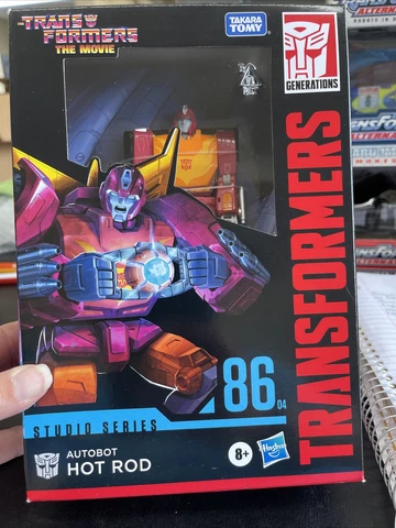 Transformers The Movie Studio Series 86 Autobot Hot Rod Sealed New Cover