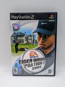 Tiger Woods PGA Tour 2003 (Sony PlayStation 2, 2002) PS2 GOOD W/MANUAL! MAIL TOM - Picture 1 of 3