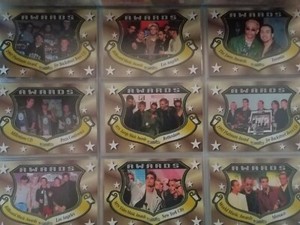 WINTERLAND ~ 2000 ~ BACKSTREET BOYS "BLACK & BLUE AWARDS" ~ COMPLETE 10 CARD SET