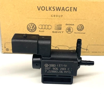 Electroválvula de control de gases de escape 037906283C PIERBURG 7.22880 VW Audi Seat Skoda Foto 1 de 4