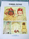 EMMA ROSE~Judi Ward 2003 *OOP RARE 31" cloth art doll pattern *RARE OUT OF PRINT