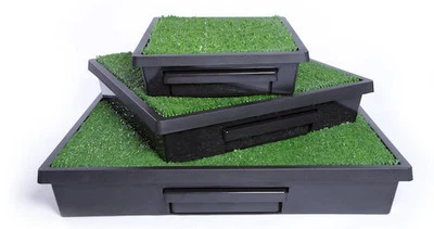 Sistema de entrenamiento para ir al baño PetSafe Pet Loo inodoro interior para perros (grande-mediano-pequeño) Foto 1 de 3