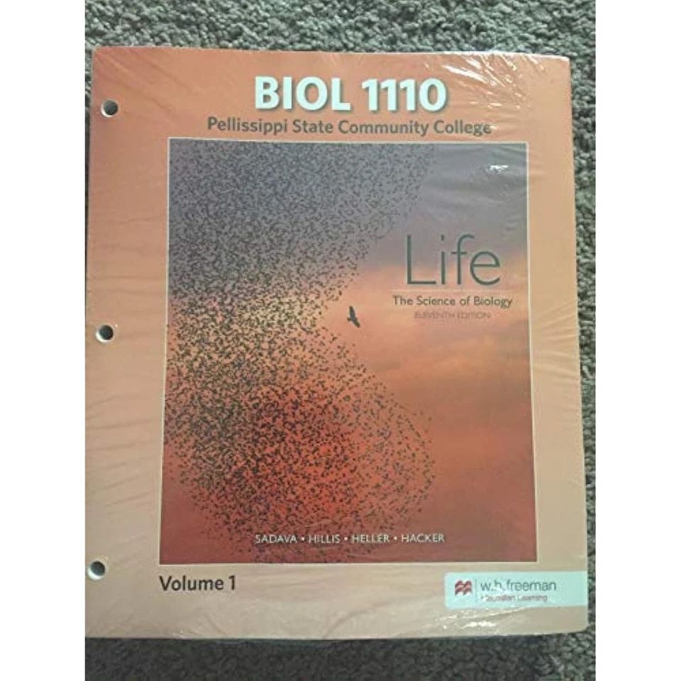 Biology 1110. Life: The Science of Biology 11th Edition Vol.1 (Custom) [Loose - Image 1 of 1