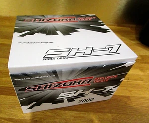 NEW SHIZUKA SH-7 FIXED SPOOL REEL with pre loaded line, 2 Ball Bearings £17.99!! - Picture 1 of 11