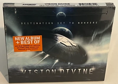 Vision Divine Destination Set To Nowhere 22 Tracks Best of 2 CD Rock Foto 1 de 2