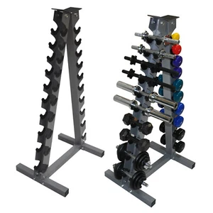 A Frame Dumbbell Rack - Home Gym Weight Storage Dumbbell Tree - Weights Stand - Picture 1 of 3