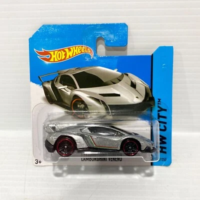 Tarjeta corta Lamborghini Veneno 37/250 HW City Hotwheels - totalmente nueva Foto 1 de 4