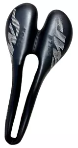 Sella bici Selle SMP Lite 209 nera strada montagna coprisedile pelle nuova - Foto 1 di 3