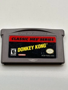 Donkey Kong Classic NES Series Nintendo Gameboy Advance Game Cart ONLY GBA - Picture 1 of 4