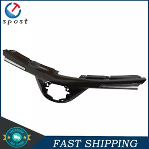Front Bumper Upper Hood Glossy Black Grille Grill For 2016-18 Toyota RAV4 New - Picture 1 of 6