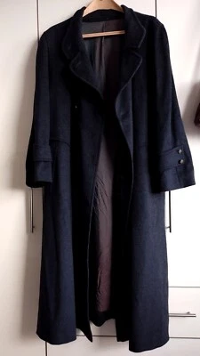 Casaco feminino luxuoso, novo, longo vintage por "Loden", 95% lã - Imagem 1 de 4