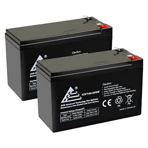 ***** (2 Pack) 12V 7Ah Battery Replacement for Razor Dirt Quad Mini-ATV ***** - Picture 1 of 7