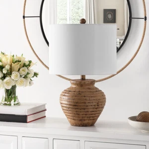 SAFAVIEH Kamryn 23" Table Lamp | Brown | - Picture 1 of 4