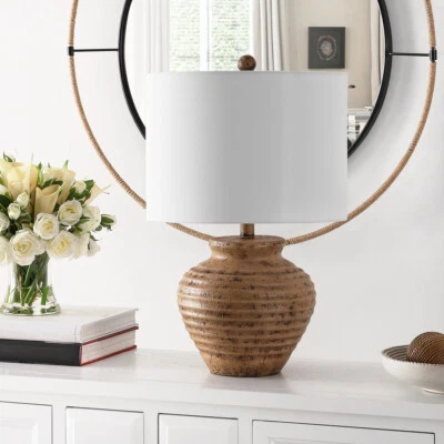 SAFAVIEH Kamryn 23" Table Lamp | Brown | - Image 1 of 4