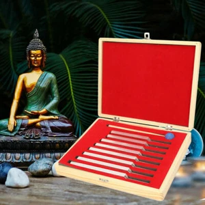 8 Stück Sensorische Stimmgabel Aluminium-Stimmgabel Kit Für Heilung 256-512 E8T1 - Bild 1 von 9