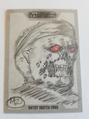 2009 TERMINATOR SALVATION Artist Sketch Card  - Image 1 of 2