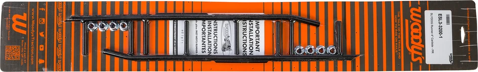 Woodys 600 Rush XCR 2017 121" Polaris 4" Carbide Runners Slydog ESL3-3200 Foto 1 de 1