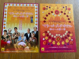 The Second Best Exotic Marigold Hotel Richard GERE 2015 Japan mini-poster x2! - Picture 1 of 3