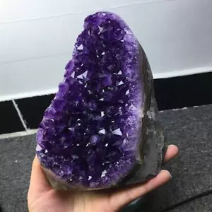 800-1000g Natürlich Amethyst Quarz Bergkristall Cluster Druse Stein Probe Reiki - Bild 1 von 18