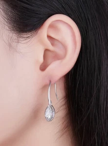 Orecchini In Argento 925, vero argento, Orecchini Da Donna, Gioielli originali - Foto 1 di 2