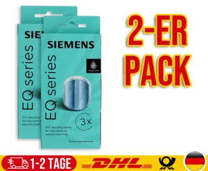 2x Siemens TZ80002A Entkalkungstabletten Entkalker Tab EQ Reihe EQ6 EQ9 6 Stück - Bild 1 von 10