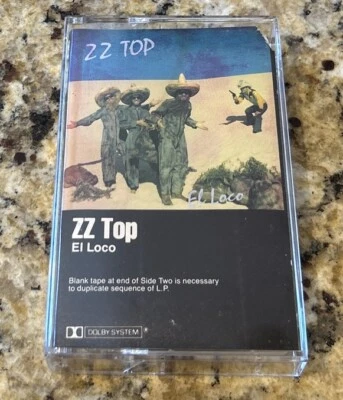 ZZ TOP- EL LOCO CASSETTE WB M5 3593 - Image 1 of 4