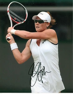 FOTO DE TENIS SAMANTHA STOSUR FIRMADA AUTOGRAFIADA 8""X10"" CON CERTIFICADO DE AUTENTICIDAD - Imagen 1 de 1