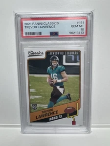 Trevor Lawrence - 2021 Panini Classics #151 - PSA 10 - Rookie RC - Bild 1 von 2