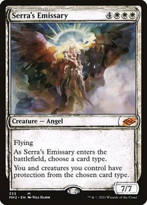[MTG] Serra's Emissary (Foil) (Showcase) (333) (MH2) NM - Picture 1 of 1