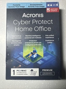 NEW Acronis Cyber Protect Home Office (formerly Acronis True Image) | Advanced - Picture 1 of 3