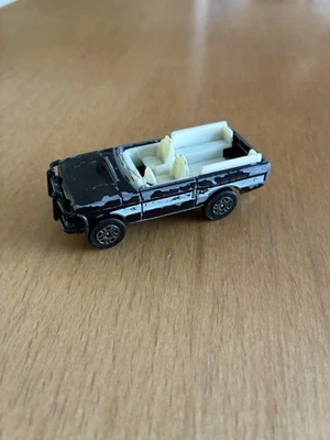 Vintage Black Corgi Black Range Rover Open Top — 第 1/4 张图片