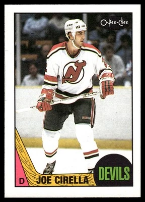 1987 O-Pee-Chee #170  Joe Cirella      New Jersey Devils - Image 1 of 2