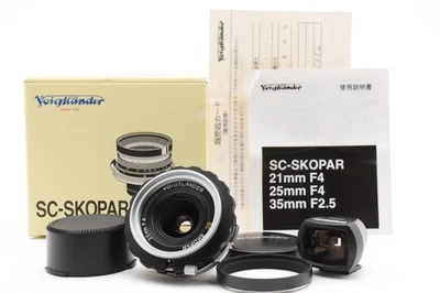 [Sin usar con buscador] Lente Voigtlander SC SKOPAR 25mm F/4 Nikon S de... - Imagen 1 de 4